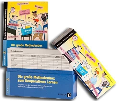 Sawatzki, Dennis Die große Methodenbox zum Kooperativen Lernen: 100 praxiserprobte Methoden auf Karteikarten mit Begleitheft und Zusatzmaterial auf CD (5. bis 10. Klasse) (Bergedorfer Grundsteine Schulalltag - SEK)
