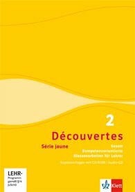 Klett Verlag Stuttgart Découvertes - Sesam Série jaune (ab Klasse 6) Kopiervorlagen CD-Rom und Audio-CD. Band 2