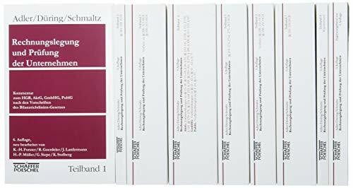 Siepe, Günter Rechnungslegung und Prüfung der Unternehmen. 8 Bde. und erg. Bd. Kommentar zum HGB, AktG, GmbHG, PublG nach den Vorschriften des Bilanzrichtlinien-Gesetzes.