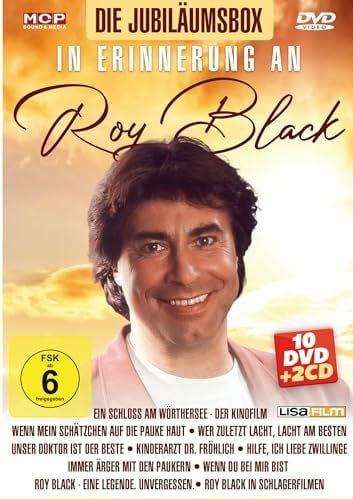 Roy Black In Erinnerung an Roy Black - Die Jubiläumsbox 10 DVDs + 2 CDs