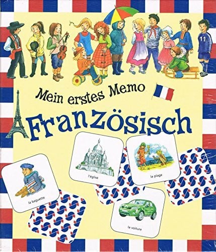 Oliver Bieber Mein erstes Memo Französisch - Frankreich in Wort und Bild - 64 Memo-Karten