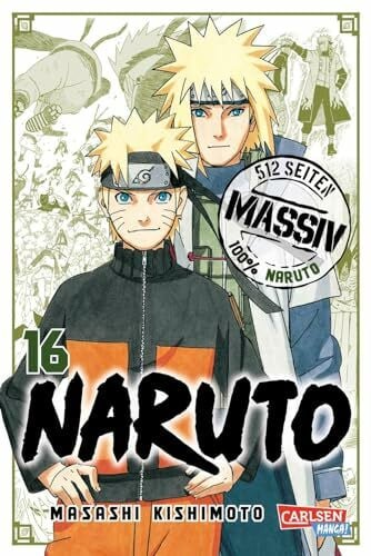 Tsuji, Miyuki Naruto Massiv 16: Die Originalserie als umfangreiche Sammelbandausgabe!