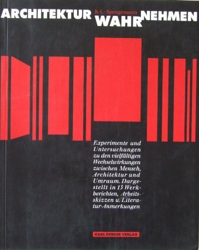 Spengemann, Karl L Architektur Wahr-Nehmen