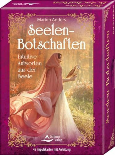 Schirner Verlag GmbH & Co. KG Seelenbotschaften- Intuitive Antworten aus der Seele: - 45 Impulskarten mit Anleitung