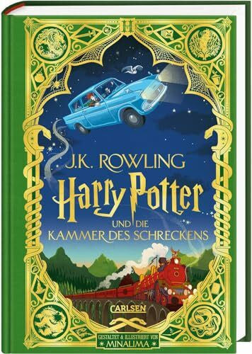 Fritz, Klaus Harry Potter und die Kammer des Schreckens (Papierkunst-Edition mit 3D-Aufklapp-Elementen 2): Farbig illustrierte Schmuckausgabe mit Goldprägung und Pop-Up-Elementen