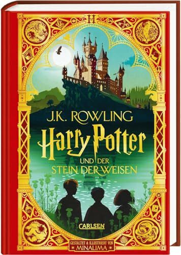 Fritz, Klaus Harry Potter und der Stein der Weisen (Papierkunst-Edition mit 3D-Aufklapp-Elementen 1): Farbig illustrierte Schmuckausgabe mit Goldprägung und Pop-Up-Elementen