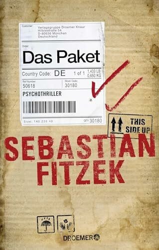 Fitzek, Sebastian Das Paket: Psychothriller | SPIEGEL Bestseller Platz 1 | 'Sebastian Fitzek hat ein Paket gepackt, das es in sich hat - eine irre Story, Grusel und Spannung bis zur letzten Zeile.' dpa