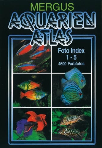 Fischer, Gero W Aquarienatlas / Foto Index 1-5 + Register 6: Aquarienatlas, Kt, Foto-Index 1 - 5