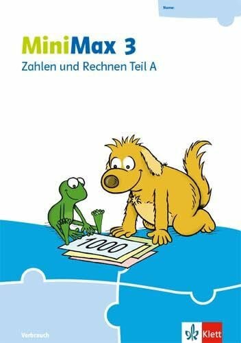 Klett MiniMax 3: Zahlen und Rechnen Teil A - Verbrauchsmaterial Klasse 3 (MiniMax. Ausgabe ab 2019)