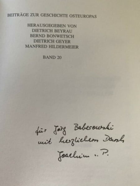 Puttkamer, Joachim von Fabrikgesetzgebung in Rußland vor 1905: Regierung und Unternehmerschaft beim Ausgleich ihrer Interessen in einer vorkonstitutionellen Ordnung (Beiträge zur Geschichte Osteuropas)