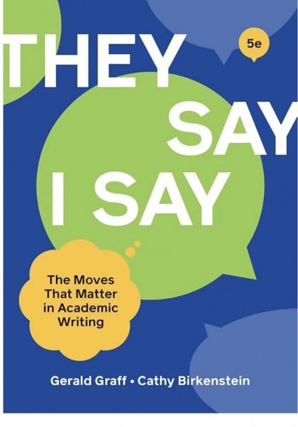Graff, Gerald 'They Say / I Say'