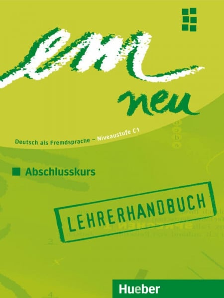 Perlmann-Balme, Michaela em neu 2008 Abschlusskurs: Deutsch als Fremdsprache / Lehrerhandbuch