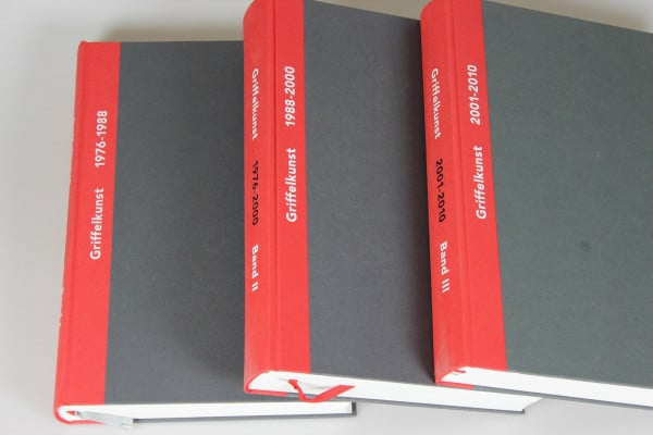 Rüggeberg, Harald Griffelkunst – Verzeichnis der Editionen 1976-2000, Band I