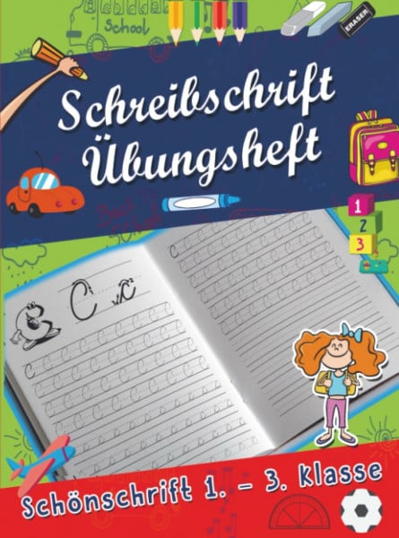 Lys, Kara Schreibschrift Übungsheft: schön schreiben üben Buchstaben und Wörter 1. bis 3. Klasse