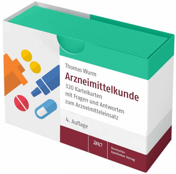 Wurm, Thomas Arzneimittelkunde: 320 Karteikarten mit Fragen und Antworten zum Arzneimitteleinsatz