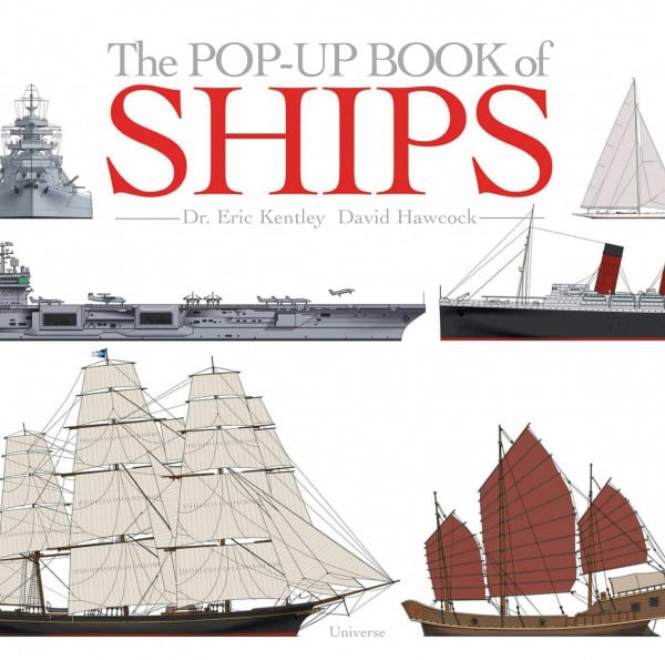 Hawcock, David The Pop-Up Book of Ships