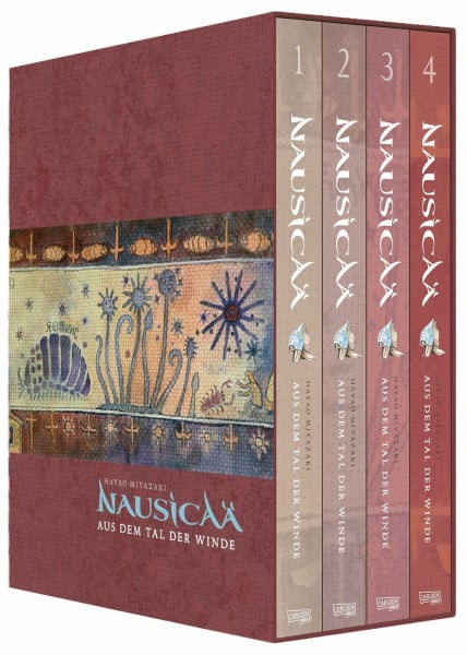 Iwamoto, Junko Nausicaä aus dem Tal der Winde, Doppelband-Edition Bände 1-4 im Schuber: Epische Umwelt-Saga vom Studio-Ghibli-Gründer in vier Bänden im Schuber.