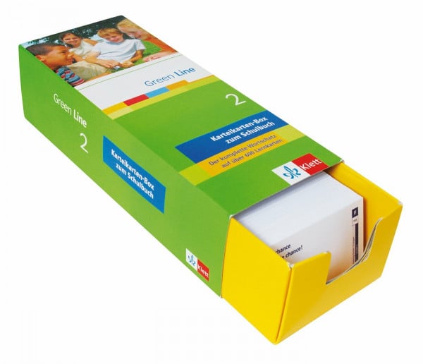 Weisshaar, Harald Green Line 2 - Vokabel-Lernbox zum Schülerbuch: 2. Lernjahr passend zum Lehrwerk (Green Line. Bundesausgabe ab 2006)