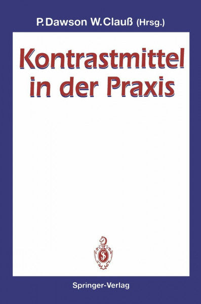 Dawson, Peter Kontrastmittel in der Praxis