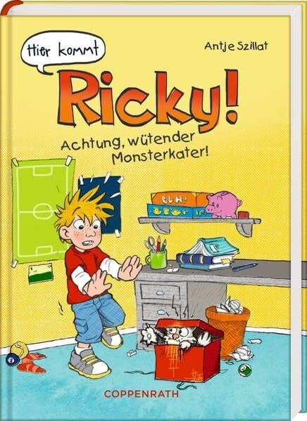Wegner, Stefanie Hier kommt Ricky! (Bd. 1): Achtung, wütender Monsterkater!