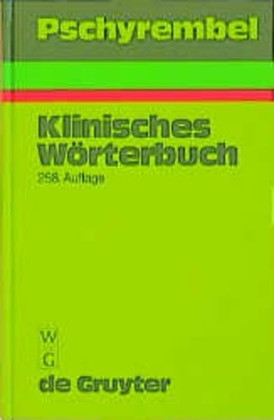 Hildebrandt, Helmut Pschyrembel Klinisches Wörterbuch