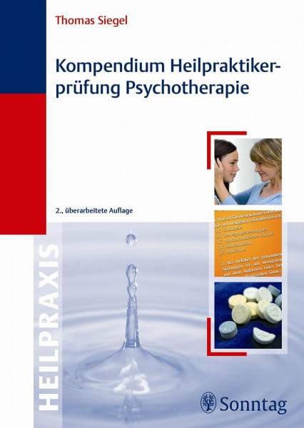 Siegel, Thomas Kompendium Heilpraktikerprüfung Psychotherapie