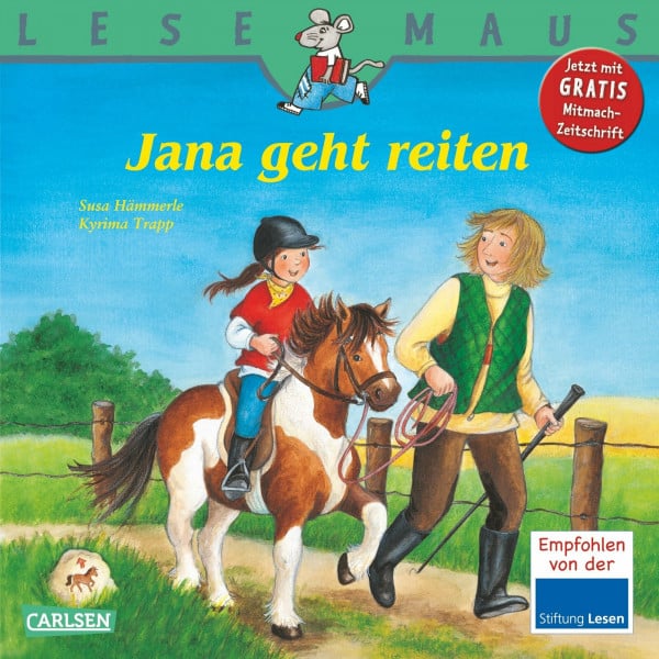 Hämmerle, Susa LESEMAUS 76: Jana geht reiten