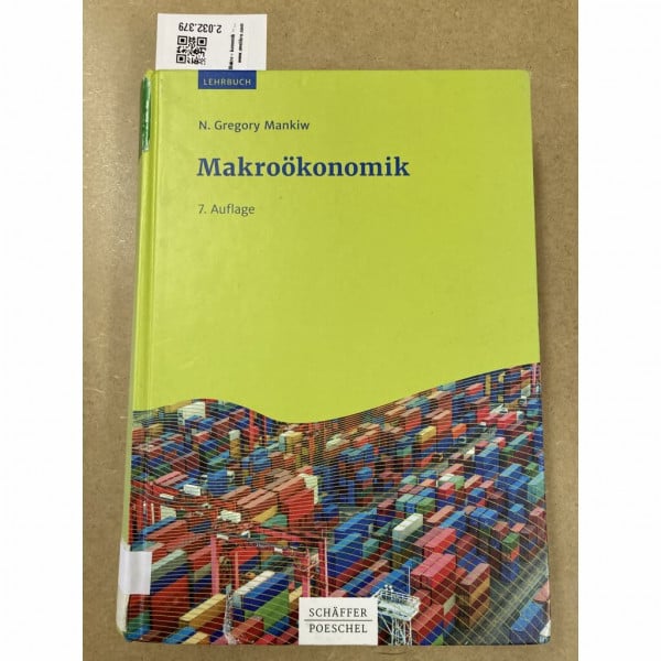 Mankiw, N. Gregory Makroökonomik: Mit vielen Fallstudien