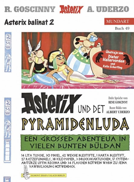 Goscinny, René Asterix Mundart Berlinerisch II: Asterix und det Pyramidenluda