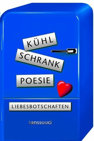 Heidenreich, Elke Kühlschrankpoesie, Wort- und Bildmagnete, Liebesbotschaften, 500 Wortmagnete