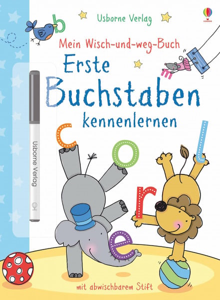 Greenwell, Jessica Mein Wisch-und-weg-Buch: Erste Buchstaben kennenlernen: mit abwischbarem Stift (Meine Wisch-und-weg-Bücher)