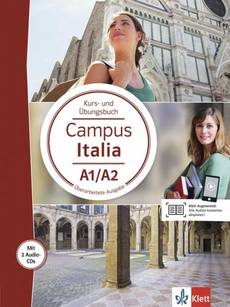 Campus Italia A1/A2: Kurs- und Übungsbuch + 2 Audio-CDs