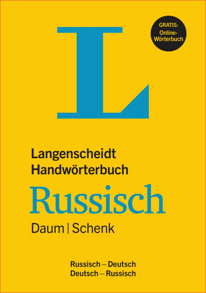 Langenscheidt, Redaktion Langenscheidt Handwörterbuch Russisch Daum/Schenk - Buch mit Online-Anbindung: Russisch-Deutsch/Deutsch-Russisch (Langenscheidt Handwörterbücher)