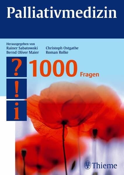 Sabatowski, Rainer Palliativmedizin - 1000 Fragen