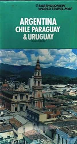 John Bartholomew and Son Argentina, Chile, Paraguay and Uruguay Map (World Travel S.)