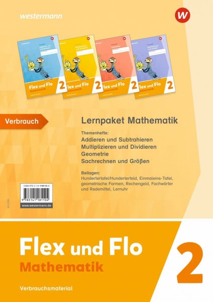 Flex und Flo - Ausgabe 2021: Lernpaket Mathematik 2 Verbrauchsmaterial