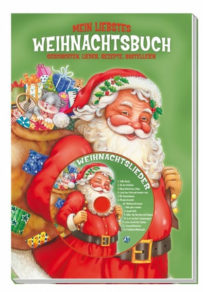 Trötsch Verlag Mein liebstes Weihnachtsbuch mit CD: Geschichten, Lieder, Rezepte, Basteleien