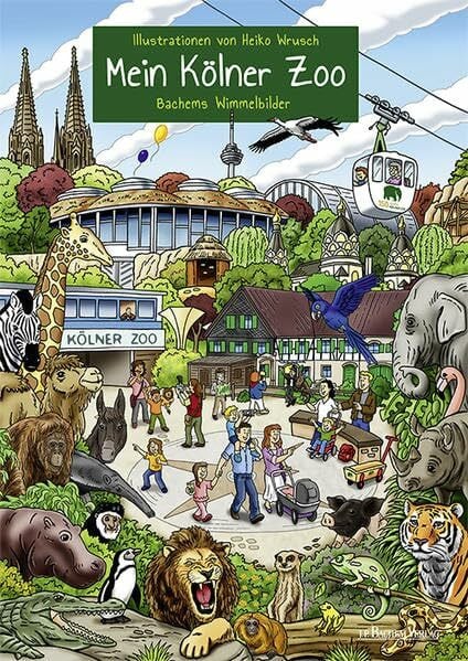 Wrusch, Heiko Wimmelbilder Kölner Zoo: Bachems Wimmelbilder