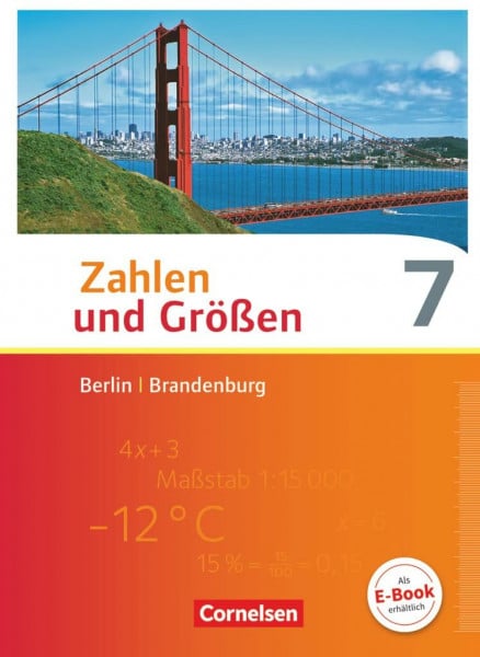 Wennekers, Udo Zahlen und Größen - Berlin und Brandenburg - 7. Schuljahr: Schulbuch