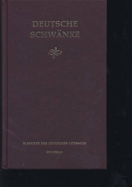 Albrecht, Günter Deutsche Schwänke in einem Band
