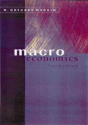 Mankiw, N. Gregory Macroeconomics