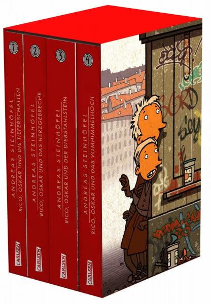 Schössow, Peter Rico und Oskar – Die ersten vier Bände im Taschenbuch-Schuber (Rico und Oskar): Der moderne Klassiker für Kinder und Erwachsene – urkomisch und einfühlsam!