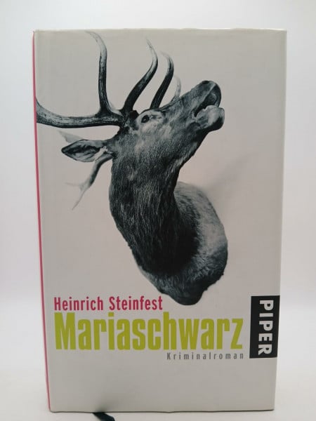Steinfest, Heinrich Mariaschwarz: Kriminalroman
