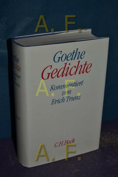 Trunz, Erich Gedichte