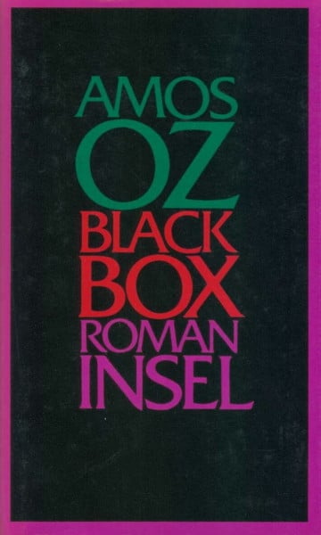 Oz, Amos Black Box: Roman