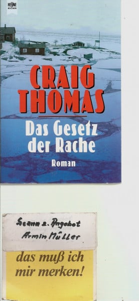 Thomas, Craig Das Gesetz der Rache