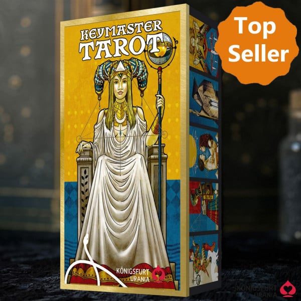 Lorenzo Gaggiotti Keymaster Tarot: 78 Karten mit Goldfolie und Booklet (Tarotkarten Deutsch)