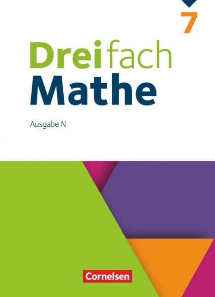 Egan, Ute Dreifach Mathe - Ausgabe N - 7. Schuljahr: Schulbuch - Mit digitalen Hilfen, Erklärfilmen und Wortvertonungen