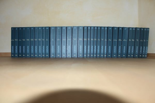 Grimm, Jacob Deutsches Wörterbuch, 33 Bände