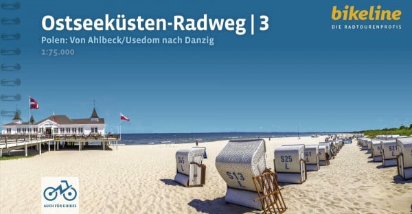 Esterbauer Verlag Ostseeküsten-Radweg / Ostseeküsten-Radweg Teil 3: Polen. Von Ahlbeck /Usedom nach Danzig 465 km